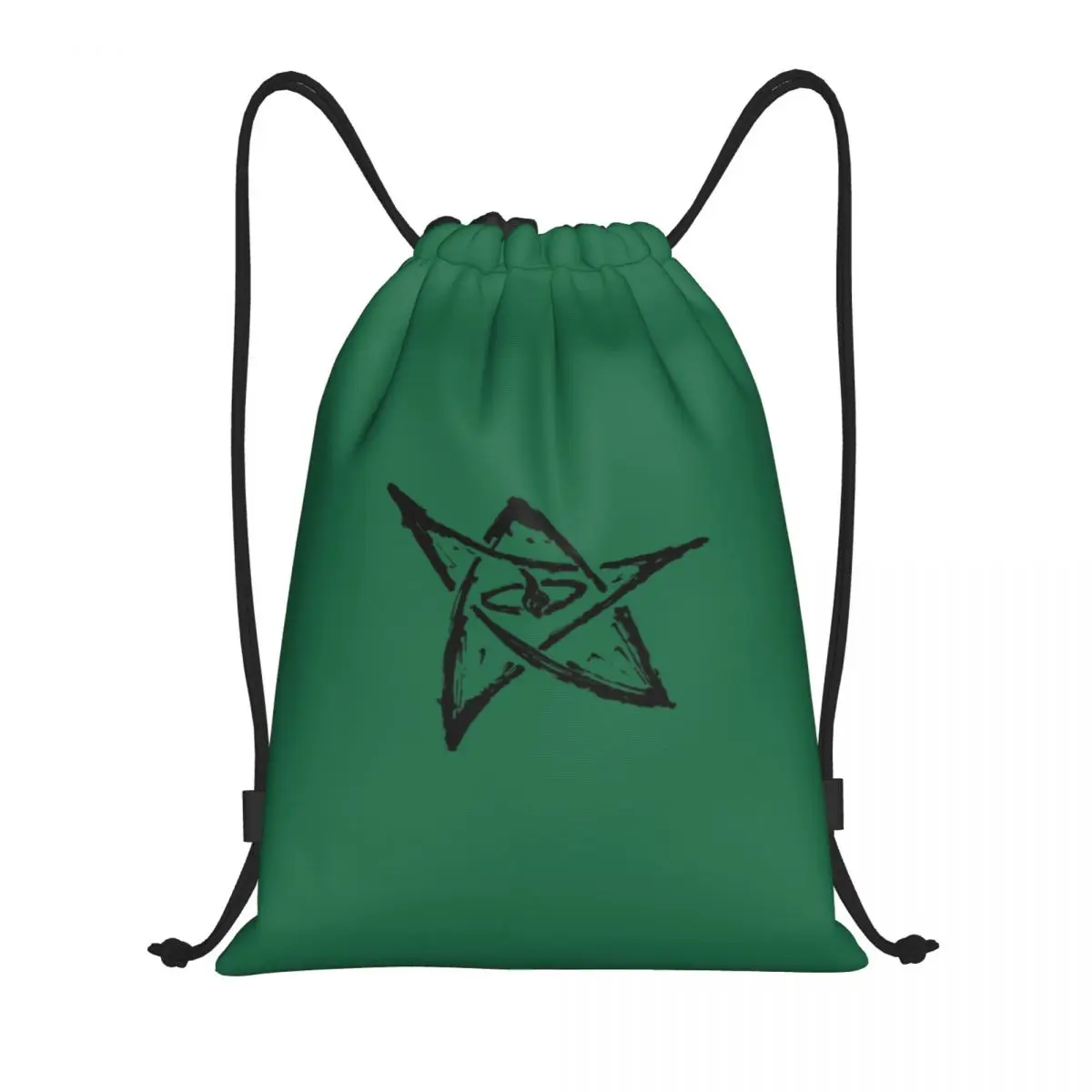 Custom Call Of Cthulhu The Elder Sign Drawstring Bags for Shopping Yoga Backpacks Men Women Sports Gym Sackpack