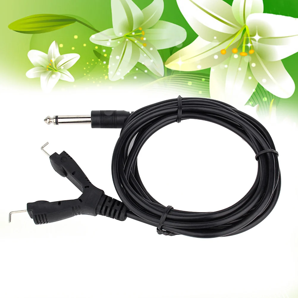 

Сверхмощный силиконовый зажим для проводов, шнур для подключения питания тату-машины, нержавеющий металлический зажим, длительное использование