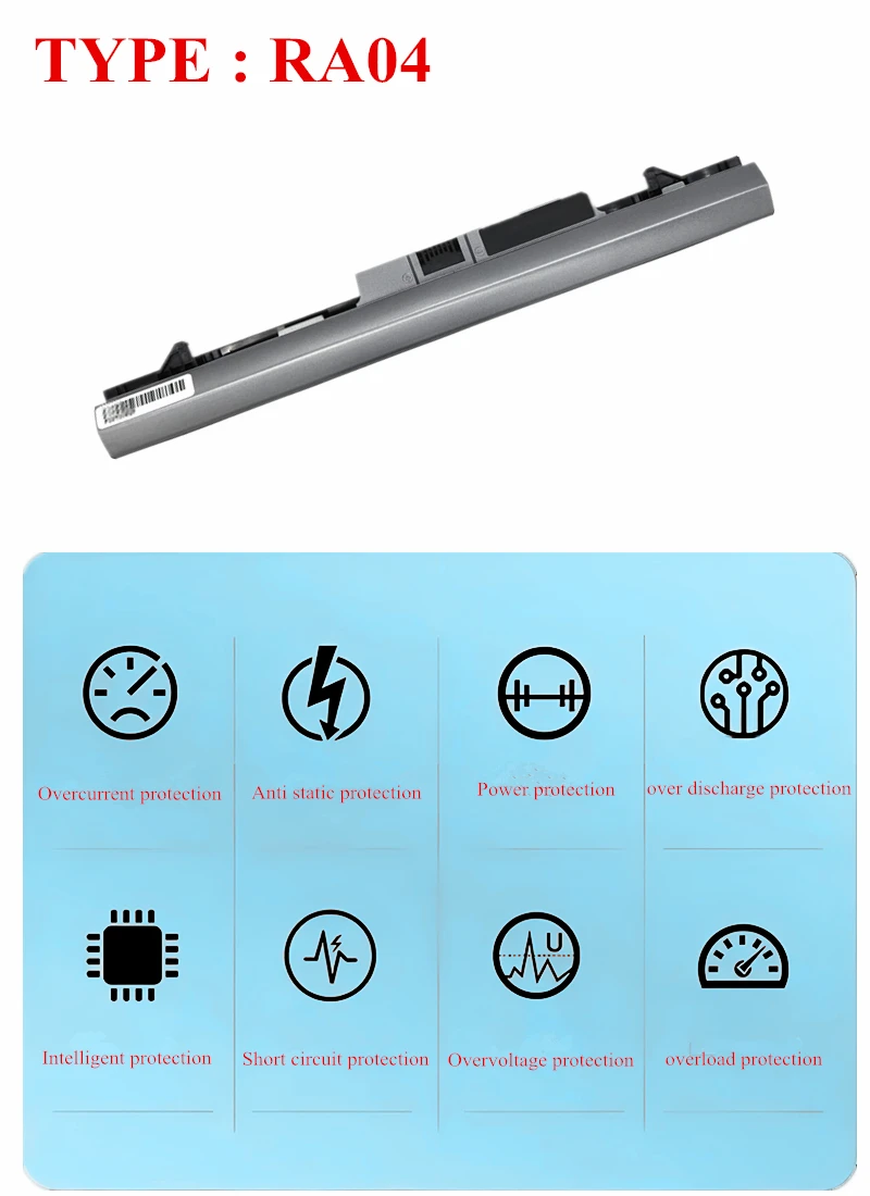RA04 battery For HP ProBook 430 G1 430 G2 H6L28ET H6L28AA  HSTNN-IB5X HSTNN-W01C  HSTNN-C84C