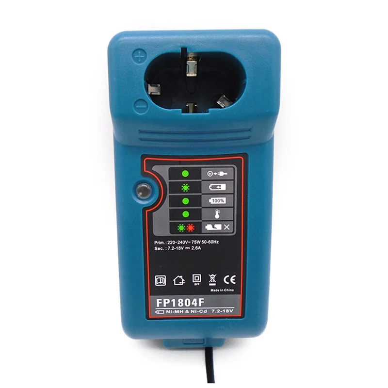 

NI-CD NI-MH Battery Charger for Makita 7.2V 9.6V 12V 14.4V 18V Battery Electric Drill Screwdriver Charger 2A EU Plug