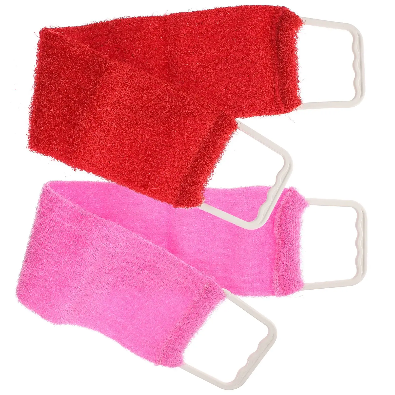 

Bath Scrubber Massage Towel Exfoliating Back Shower Strap Belt Brush for Men Women Premium Material Promotes Healthy Skin