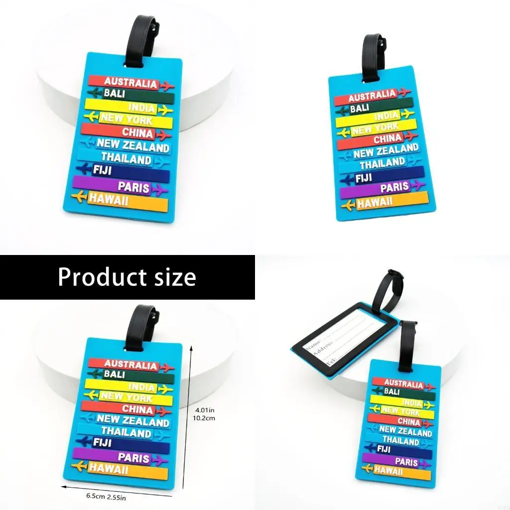 

Airline Luggage Tages for Suitcase,Luggage Tages Name Labels Airplanes Travel Essential for Flying Address Tages
