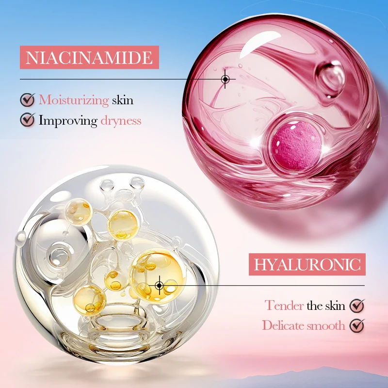 BIOAOUA نياسيناميد ترطيب عميق تجديد العناية بالبشرة مجموعة الكركم تبييض اشراق الحلزون ثبات مجموعة العناية بالبشرة