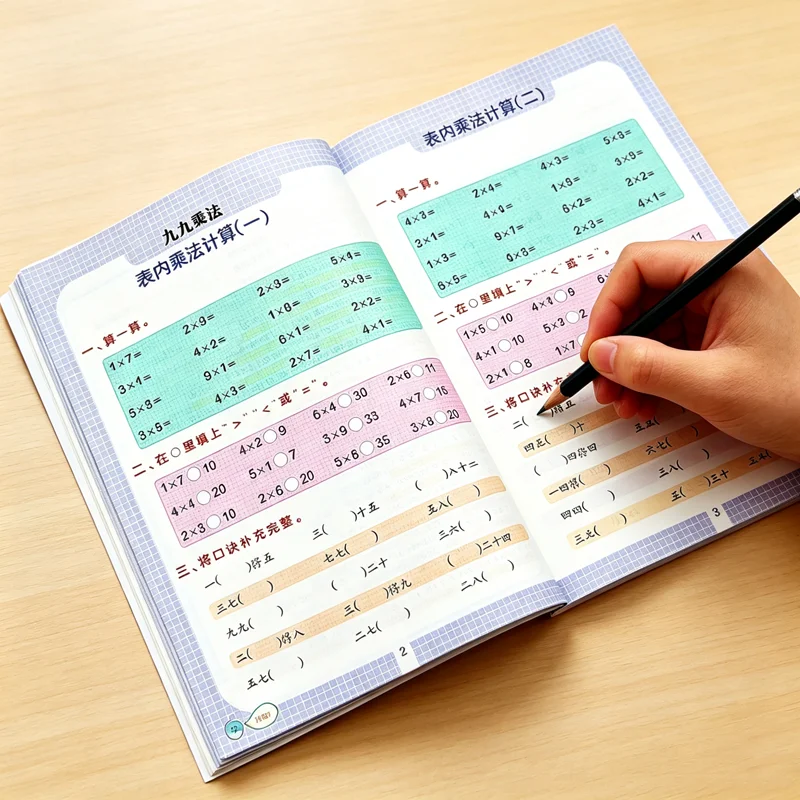Multiplication & Division Skills Workbook: Times Tables & Division Drills – Perfect for Home Learning