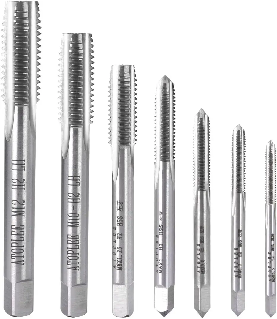 7Pcs Metric M2 Hss …