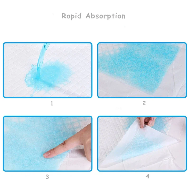 10pcs Infant Underpads Waterproof Diaper Breathable Bed Table Protector Mat Baby Care Mattress Baby Disposable Changing Pads