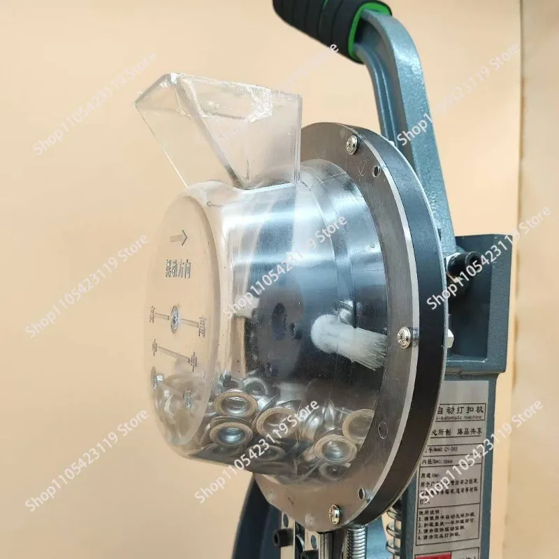Factory direct sales semi-automatic flexible banner eyelet punch buttonhole machinery