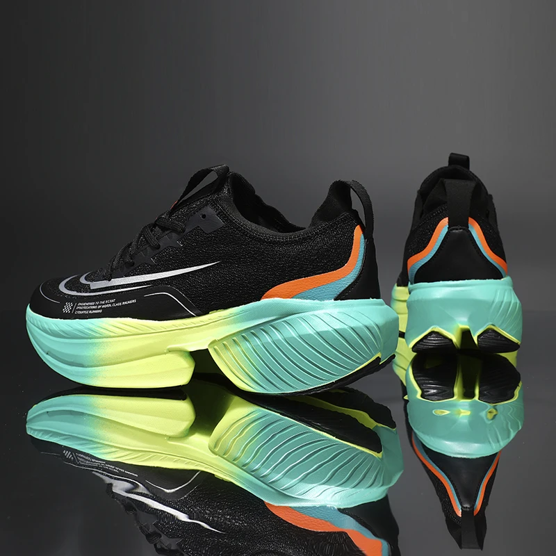 

Кроссовки женские, дышащие, удобные, на шнуровке, повседневные прогулочные туфли унисекс, 2024, модные мужские кроссовки для марафона