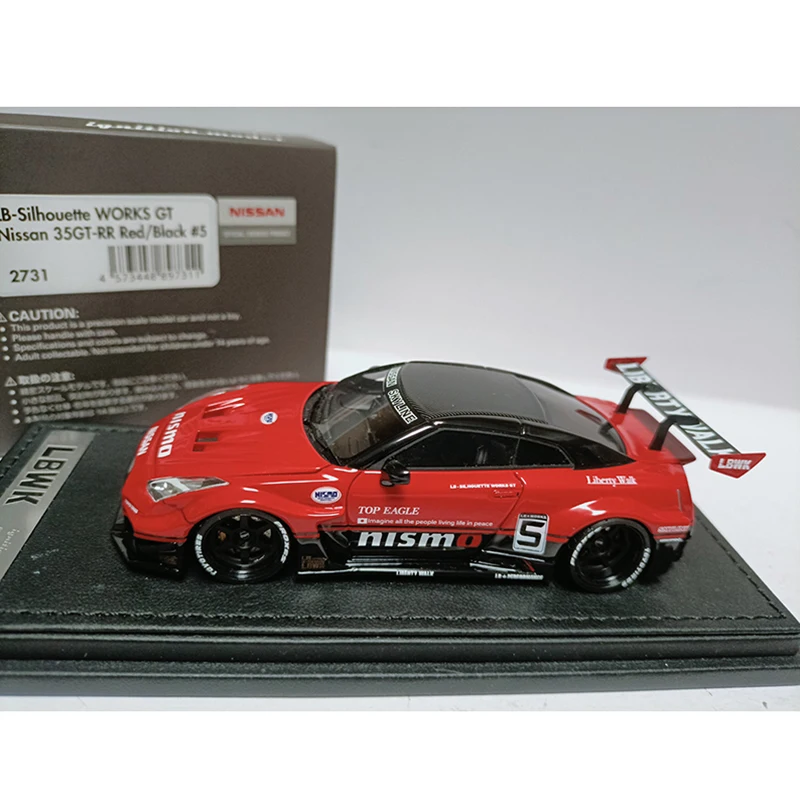 

IG Resin 1/43 LB Silhouette 35GT-RR Wide-Body Modified Sports Car Model Classics Adult Souvenir Gift Static Display