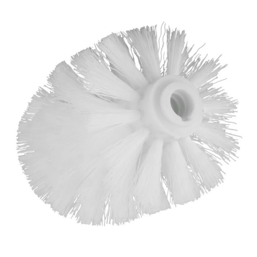 

Plastic Toilet Brush Head Replacement Strong Bristles Clean Under Rim Bathroom Accessories Cleaner Refill