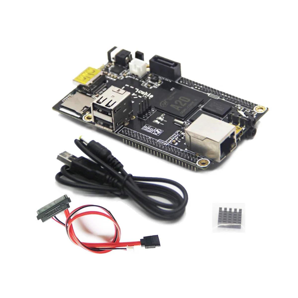 

Макетная плата Cubieboard2, 1 ГБ, DDR3, 8G, EMMC, ARM, двухъядерный процессор Allwinner A20, материнская плата с поддержкой Android