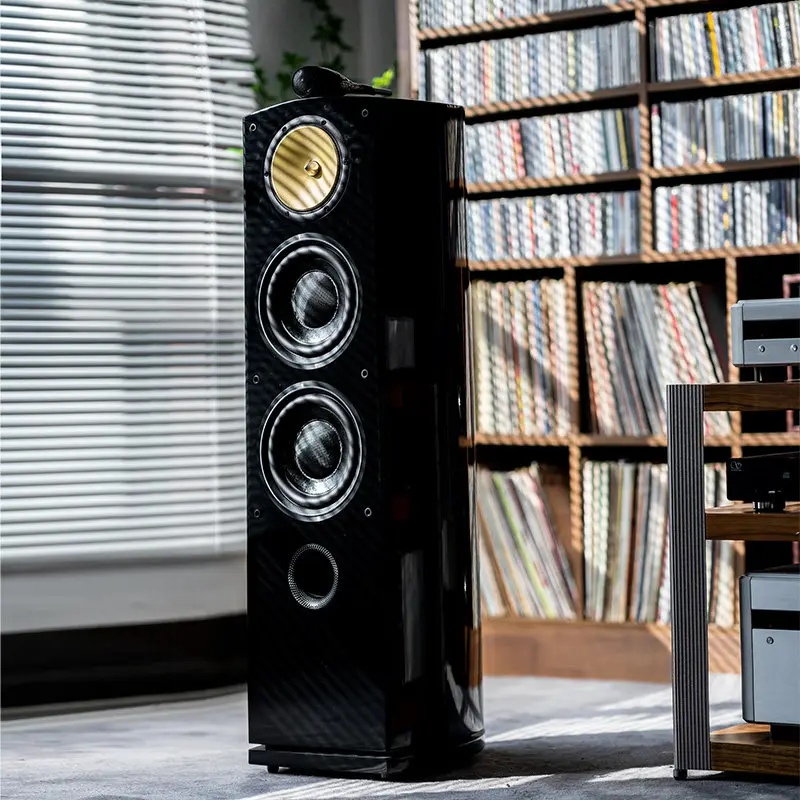 801 dual 8-inch low-frequency fever three-way floor mounted passive speakers