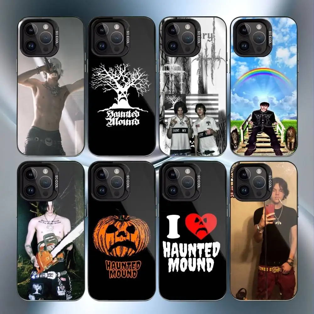 

S-Sematary H-Haunted Mound Phone Case For iPhone 16,15,14,13,12,17,Pro,MAX Black Matte Shockproof Cover