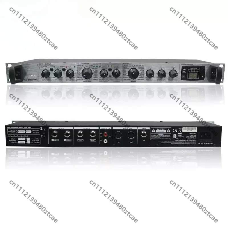 Digital Reverb Effect Processor Durable Dual‑Core Sound Tuning Device For Live Stage Show Audio Engineering Equipment