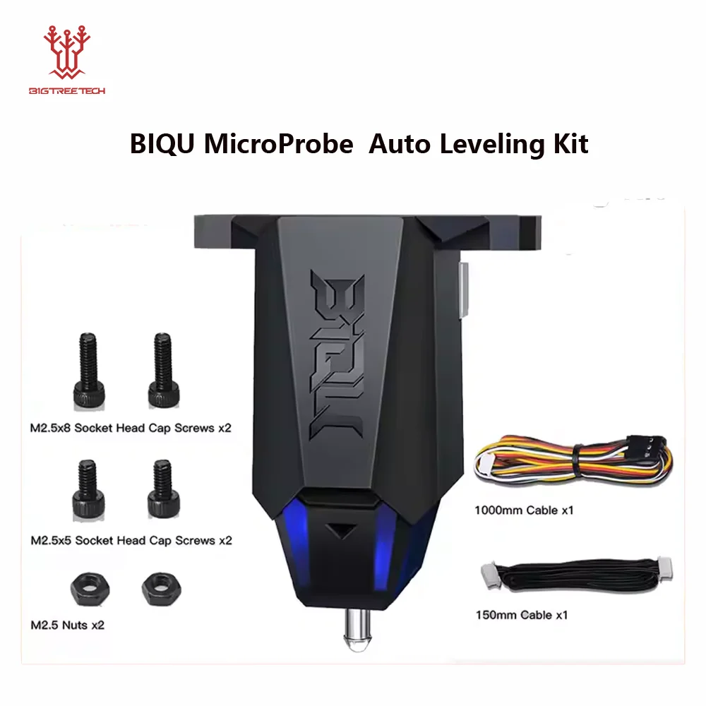 BIGTREETECH Microprobe Auto Leveling Kit LED Indicator Light 3D Printer Part  For Ender-3 For BIQU B1 Printer H2 Series Extruder
