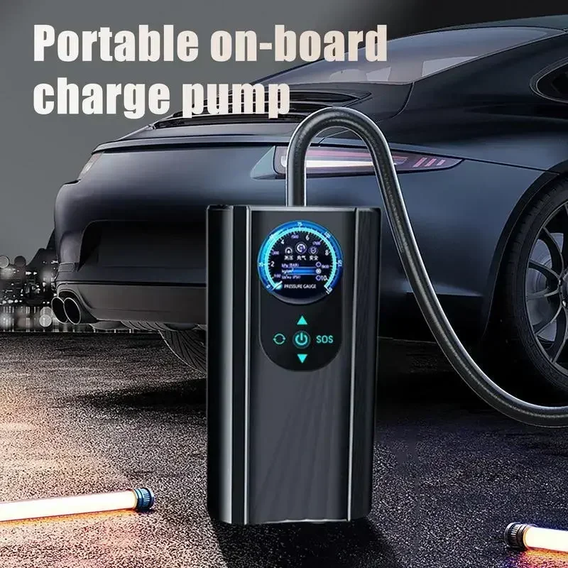 

12V Car Tire Inflator Pump High Precision Mini Pump Quick Inflating Electronic Inflatable Pump For Motorcycle Car Bike amagi