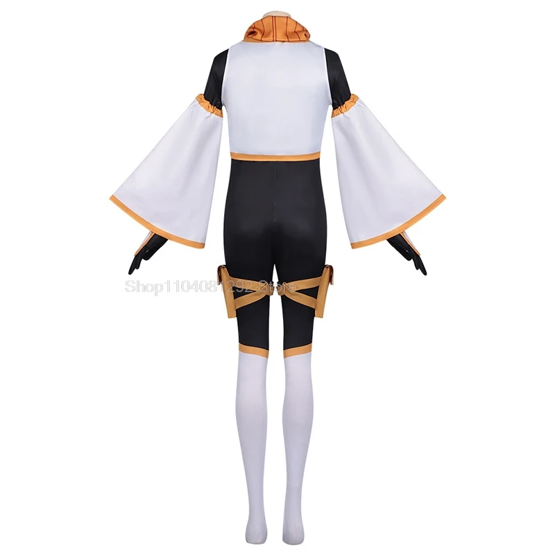 Parrucca del costume cosplay Kanae Natsumi Anime Sto vivendo con un Otaku NEET Kunoichi Shizuri Ideura Halloween Party Donna Puntelli