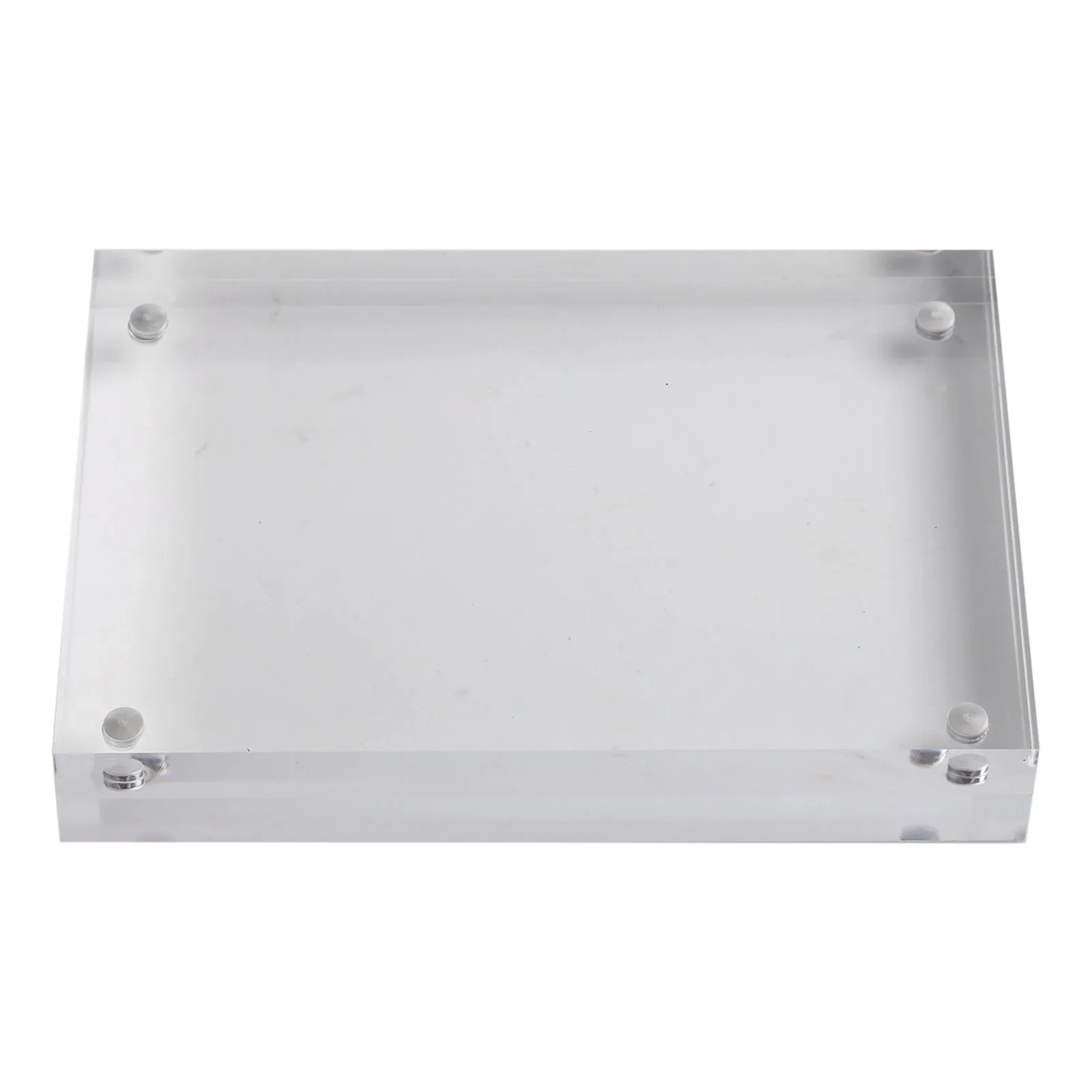 Transparent Acrylic Picture Photo Frame Magnetic Photocard Holder Poster Display Stand Album Thick 10+10mm Photo Protection