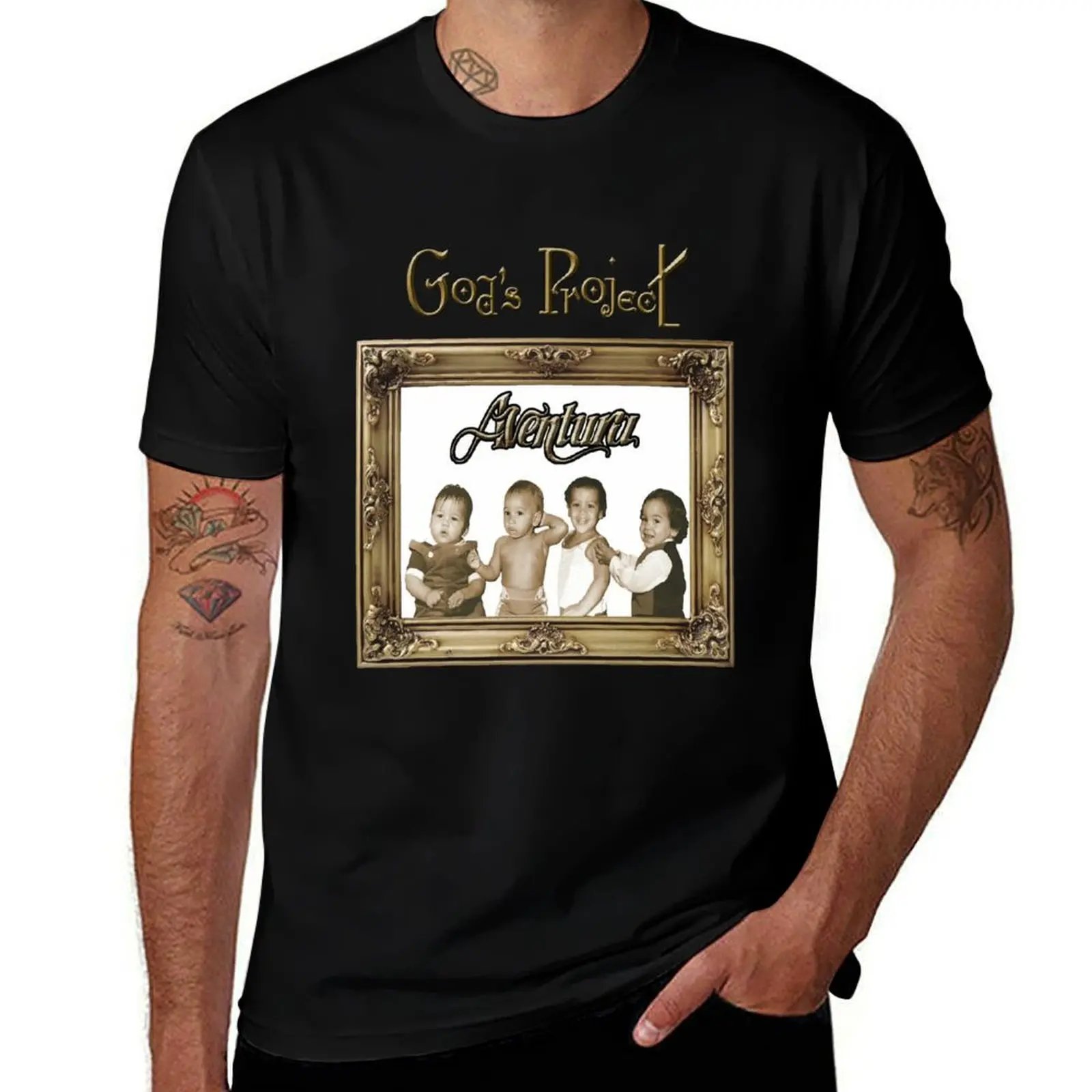 

God_s Project - Aventura T-Shirt baggy shirts blue archive graphic tee shirt T-shirt men