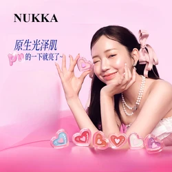 NUKKA Water Light Blush Cream 3D Face Body Brighten Multi-functional Palette Contour and Highlight Long-lasting Makeup