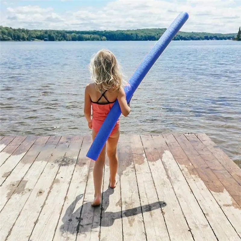 HOES-Pool Noodles 59Inch Colorful Foam Floating Pipe Swimming Accessories Sturdy Layer Buoyant Utility Refined Panel