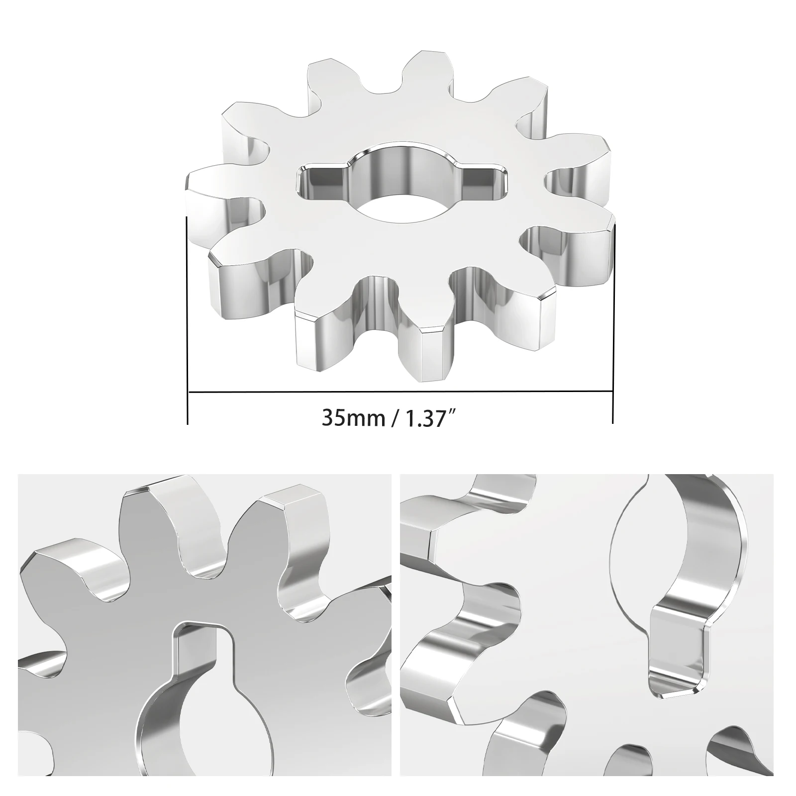 Nicecnc para suzuki drz400 drz400s drz400e drz400sm DR-Z 400 e s sm 2000-2024 engrenagem da bomba de óleo do motor da motocicleta aço inoxidável