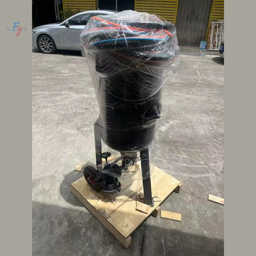 Sand Blaster Machine Portable-Rust Removal & Surface Treatment for Steel, Bridge & Ship | Industrial Derusting Equipment