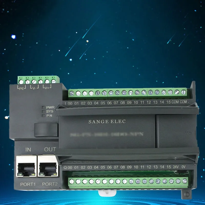 Maxgeek Remote IO Expansion Module 32-Channal Digital Input Data Acquisition Module for PROFINET Protocol SG-PN-32DI