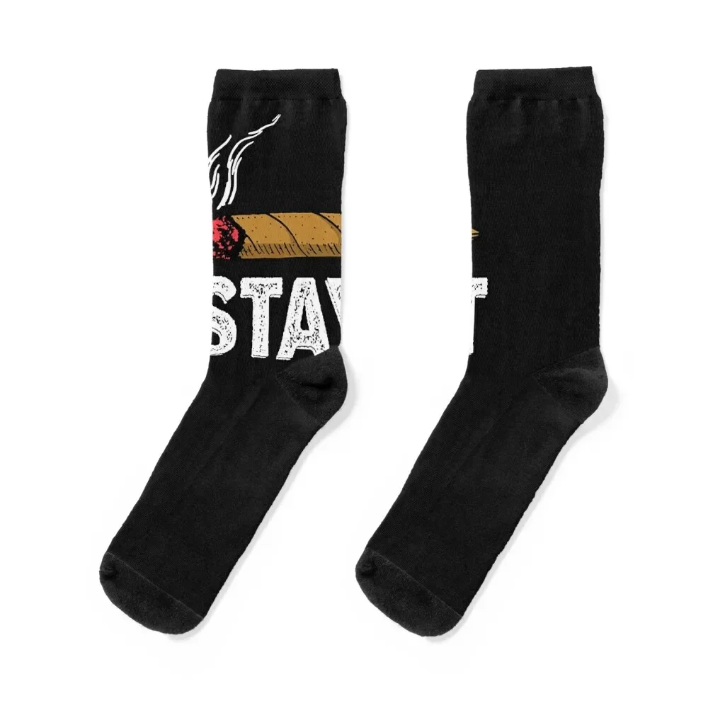 

Stay Lit Cigar Socks moving stockings sport Climbing bright garter Socks Woman Men's