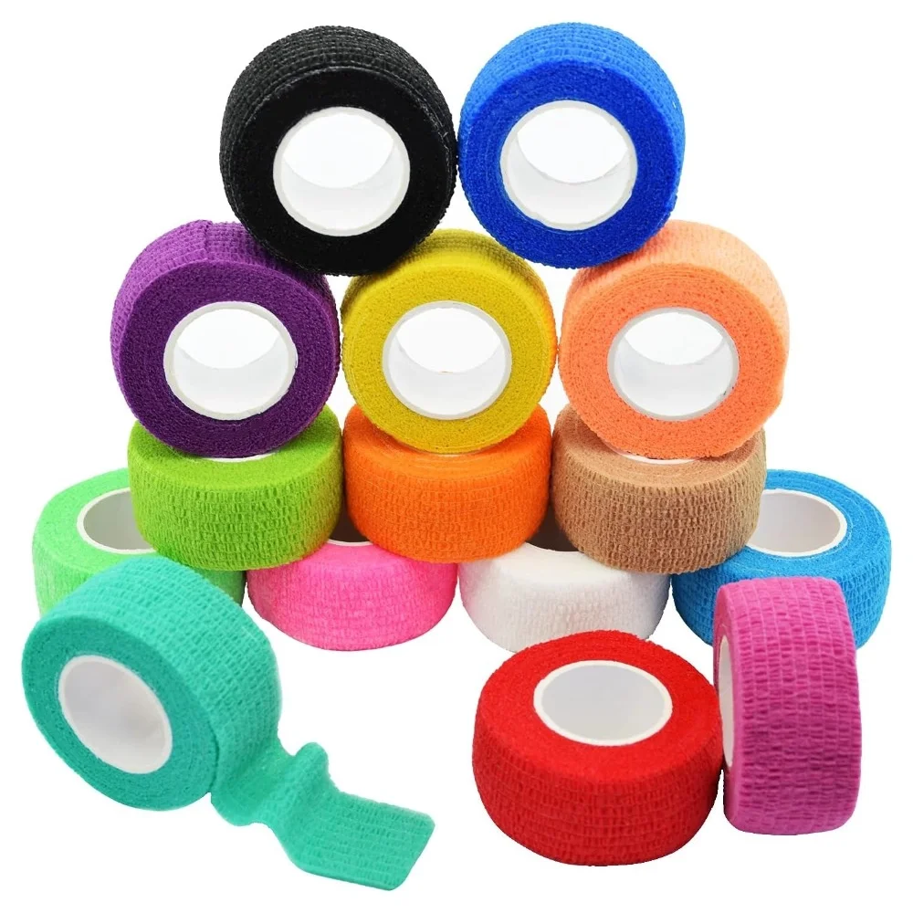 

Hot Premuim Finger Care Guard Self Adhesive Bandage Wrap Self Stick Wrap for Ankle, Wrist, Sports, Breathable Cohesive Vet Tape