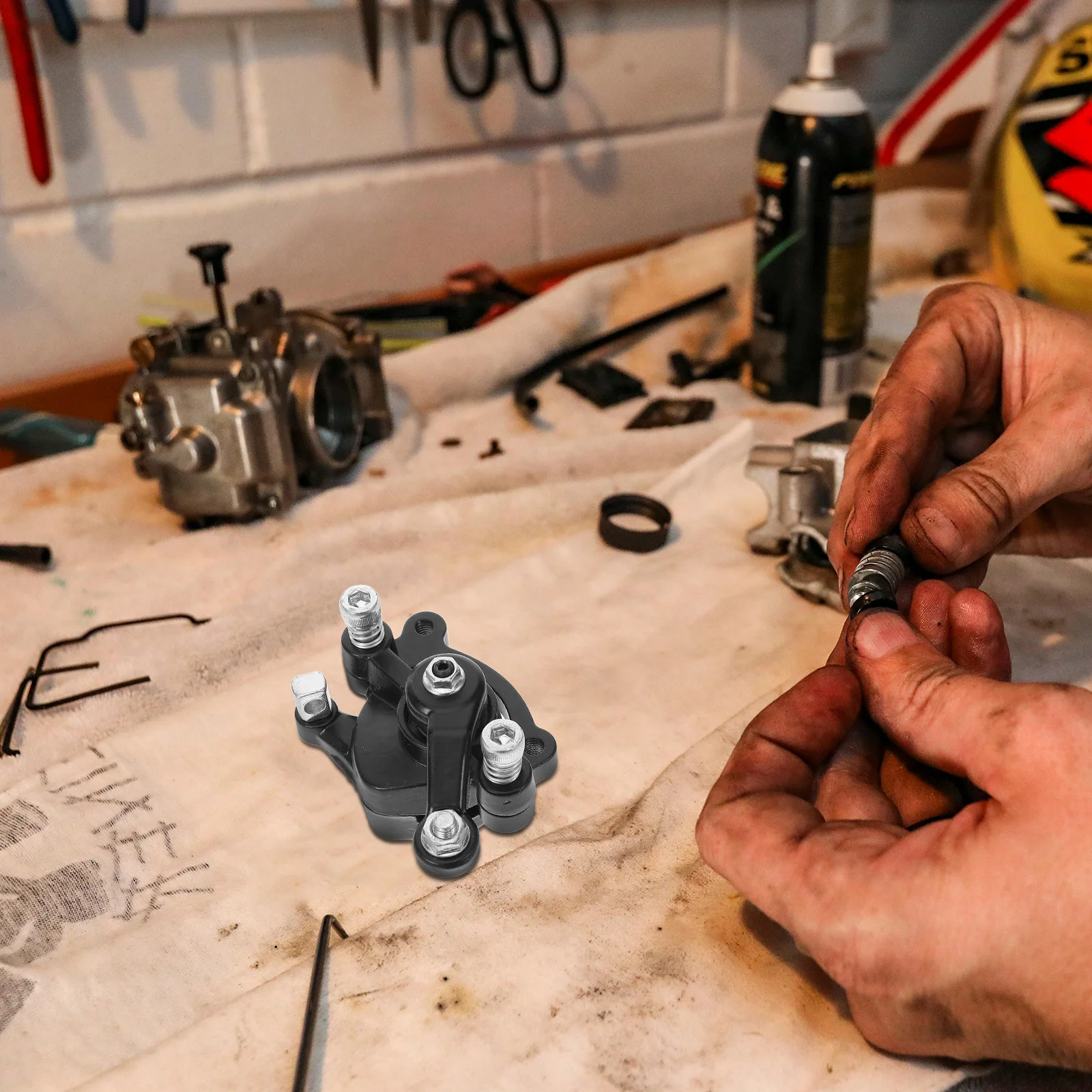 

Motorcycle Rear Assembly Durable Replacement For Go Cart Atv Brake Caliper Rear Brake Pump Caliper Repair Part