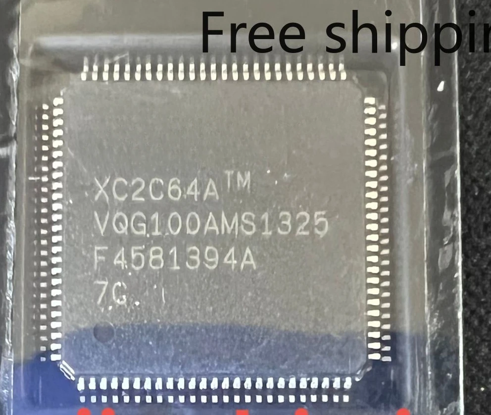 10~20pcs/lot XC2C64A-7VQG100 XC2C64A XC2C64A-VQG100 XC2C64A-VQG100 TQFP100 100% NEW Original In Stock.