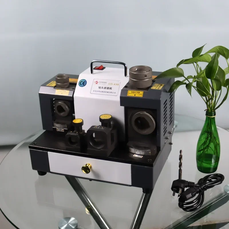 2025 Portable large twist drill bit sharpening machine alloy drill bit sharpening machine diameter 3-30mm