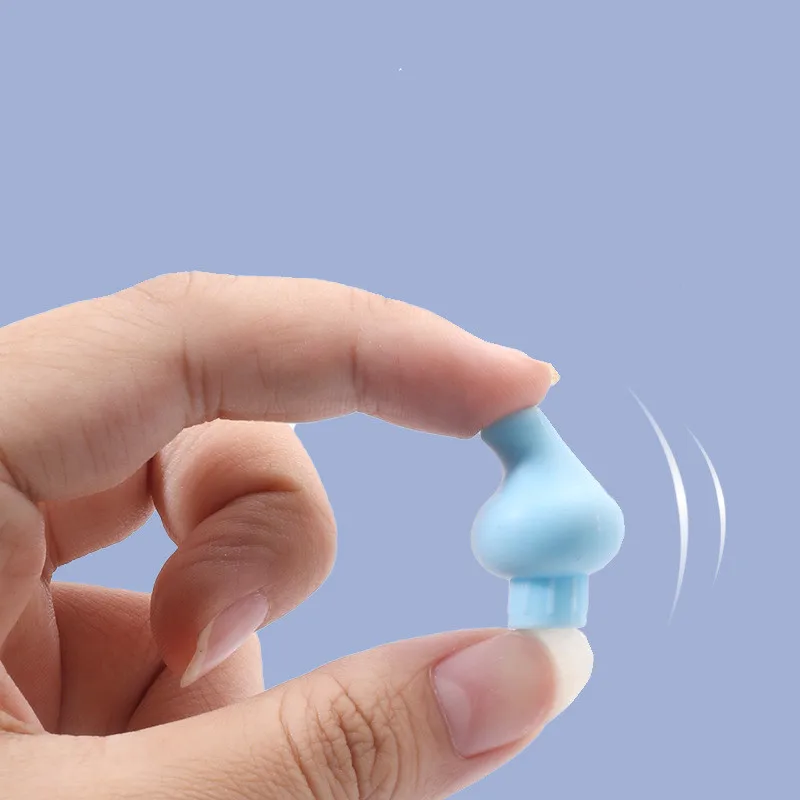 Silicone Nasal Suction Tip Baby Nasal Aspirator Professional Syringe Nasal Irrigator Infant Nose Cleaner Rinsing Device Reusable