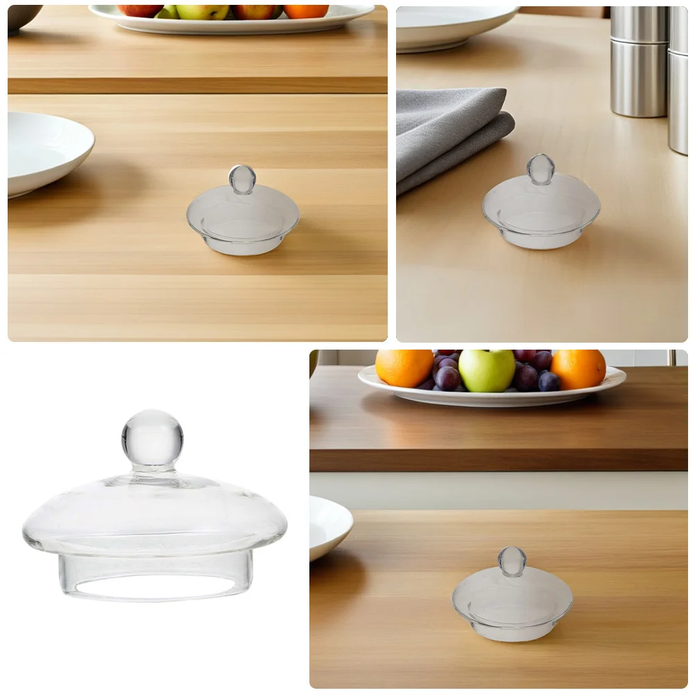Transparent Glass Teapot Lid Replacement for Tea Kettle High Temperature Resistant Smooth Finish Leak Proof Easy Use Delicate