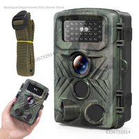 Outdoor Hunting Camera 1080P Trail Camera 58MP IP54 Waterproof Photo Traps 0.3s Night Vision Wild Camo Camera with 34pcs LED