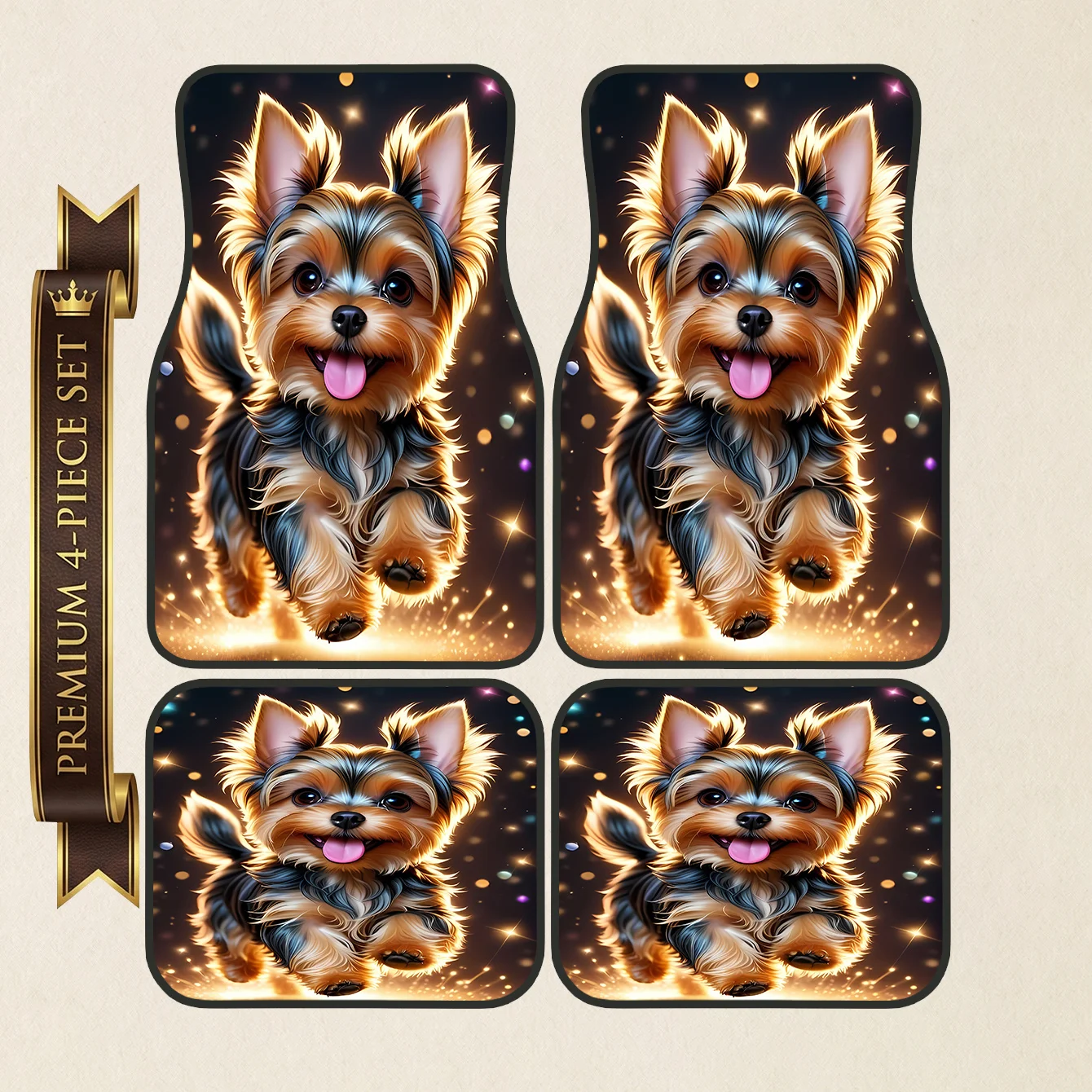 4pcs Stylish Car Mats Featurin - Interior Design Yorkshire ulasan dan harga
