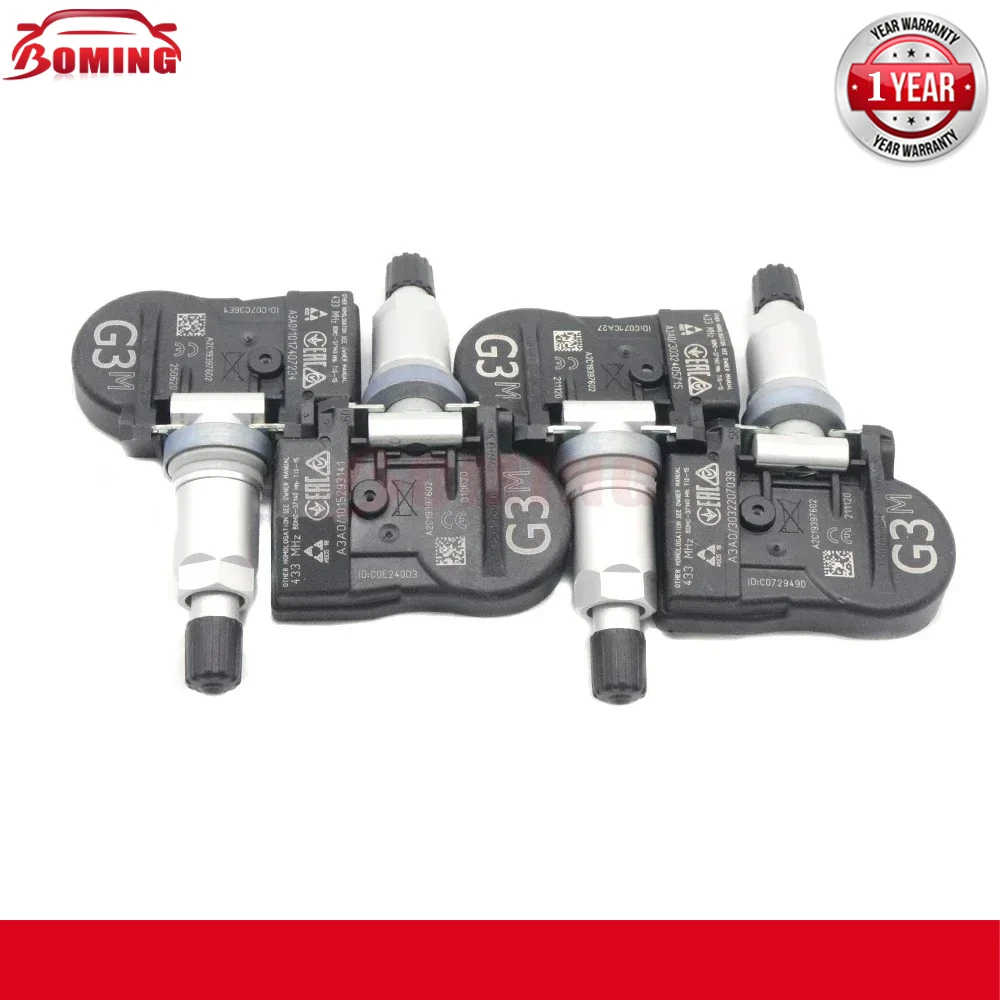 

BDMC-37-140 433MHZ 1/4pcs Car TPMS Tire Pressure Sensor For Mazda Atenza CX-30 CX-3 CX-4 CX-5 CX-7 CX-9 2 3 5 6 BDMC37140