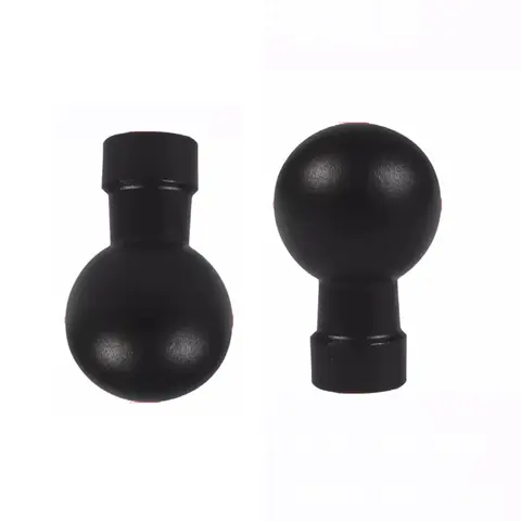 Gopro 액션 카메라 용 알루미늄 alloy17mm/20mm/25mm 볼 헤드 어댑터 클립 마운트 카메라 스탠드 액세서리 용 1/4 나사 헤드 너트