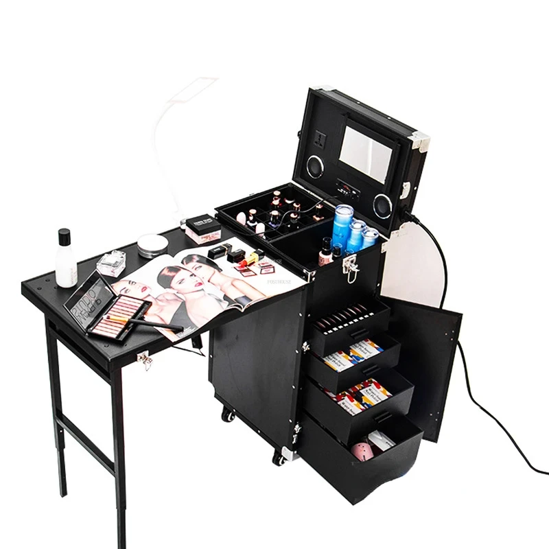 Portable Makeup Foldable Nail Manicure Table   Creative Multi-function