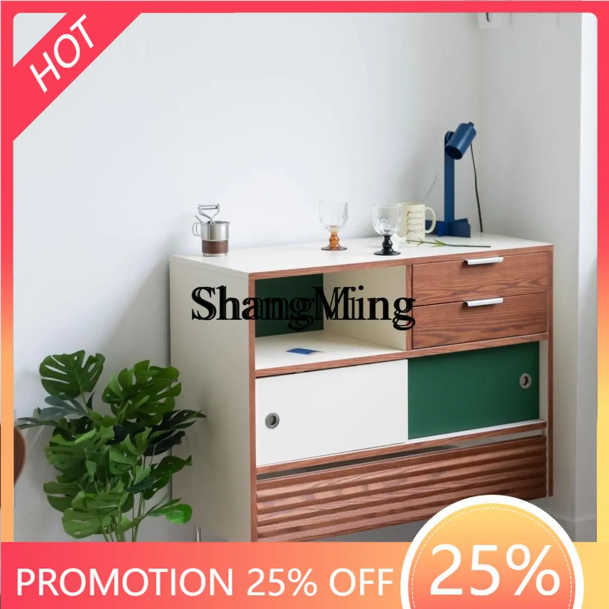 

FG Household Medieval Bauhaus Lockers Colored Restaurant Book Storage Mealside Lockers