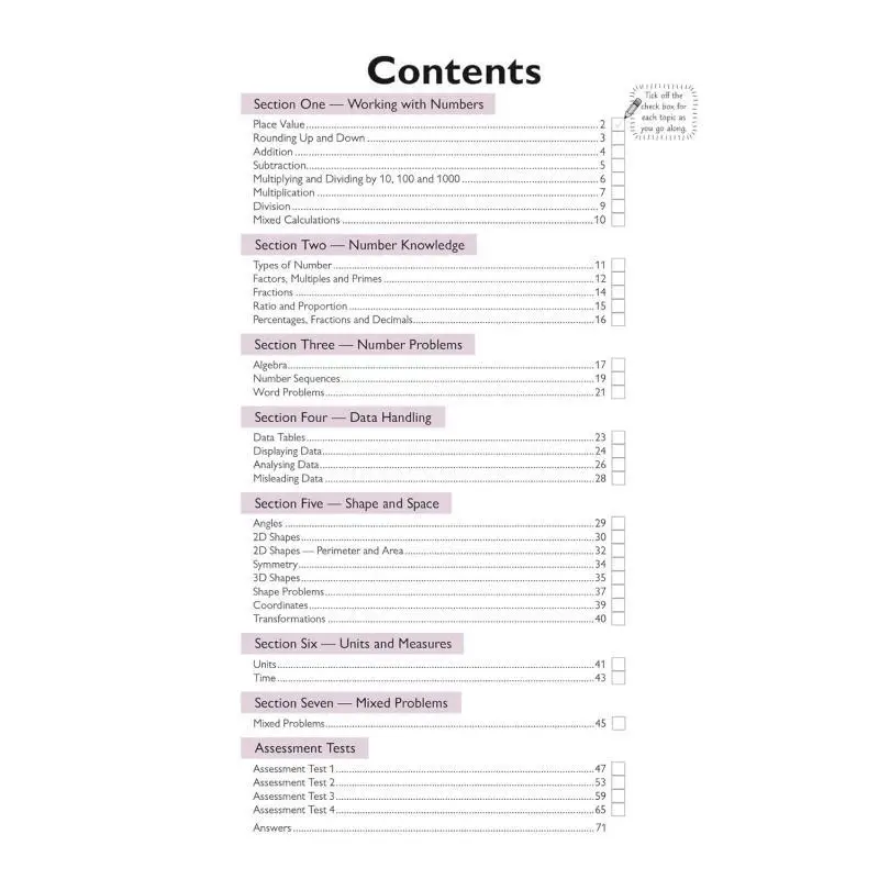 11 CEM Maths Practice Book  Assessment Tests  Ages 1011 With Online Edition CGP Books 9781789081473