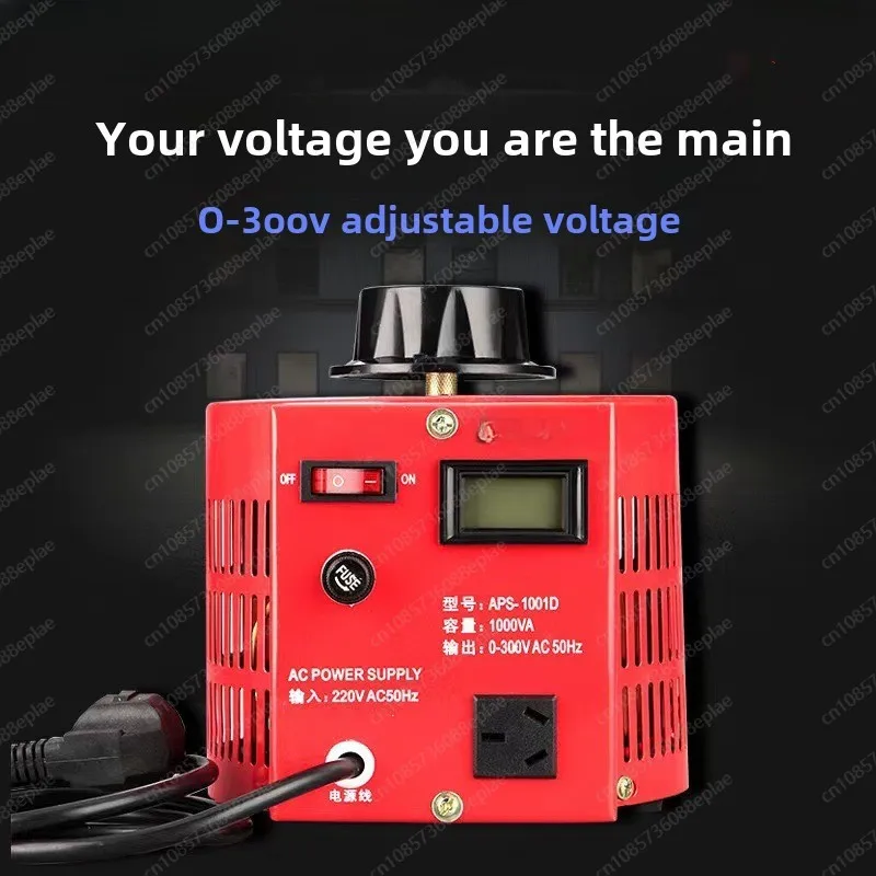 1KVA 2KVA 3KVA 5KVA 220V Variac Variable Transformer Voltage Regulator  0-300 AC Voltage Output Regulator