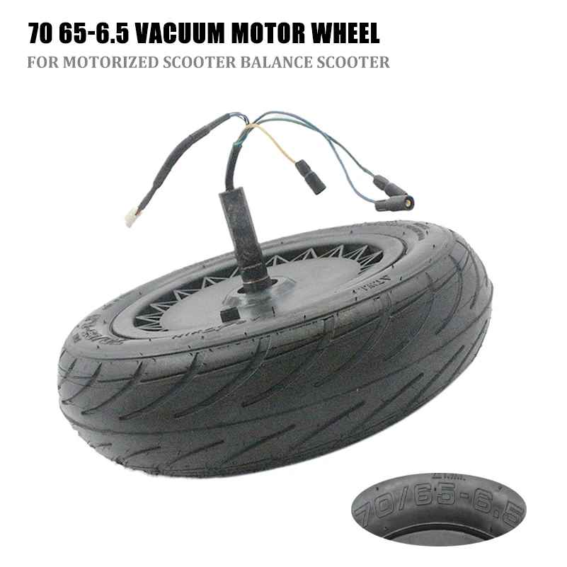 70/65-6.5 Vacuum Motor Wheel for Xiaomi Mini Electric Balance Car  Scooter Moter Accessories