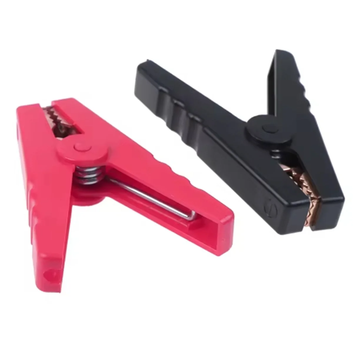 2Pcs/set large 100a crocodile alligator clips car battery Micro Insulated Clips Clamps Connector For Electric Project