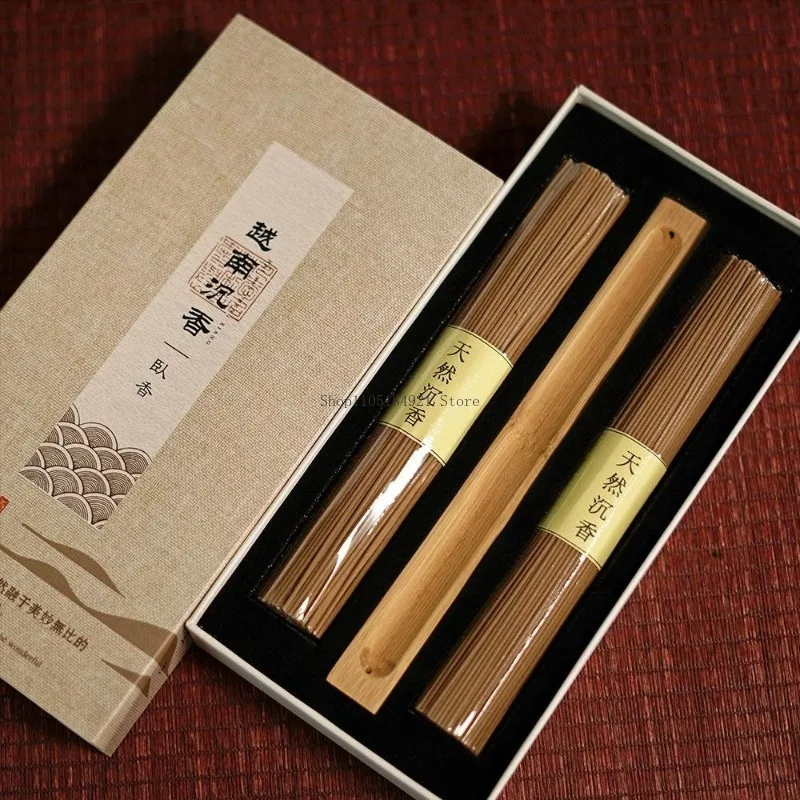 180G Vietnam Nha Trang Agarwood Incense Stick Incense Insert Gift Box Home Indoor Office Soothing Purification Lasting Fragrance