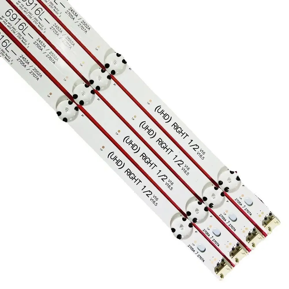 

Лента светодиодной подсветки телевизора 49UJ654T 49LH570V 49LH5100 49UH610V 49UH620V 49UH603V 49UH610A LC490DGE FJ M2 LC490DUE FJ A1