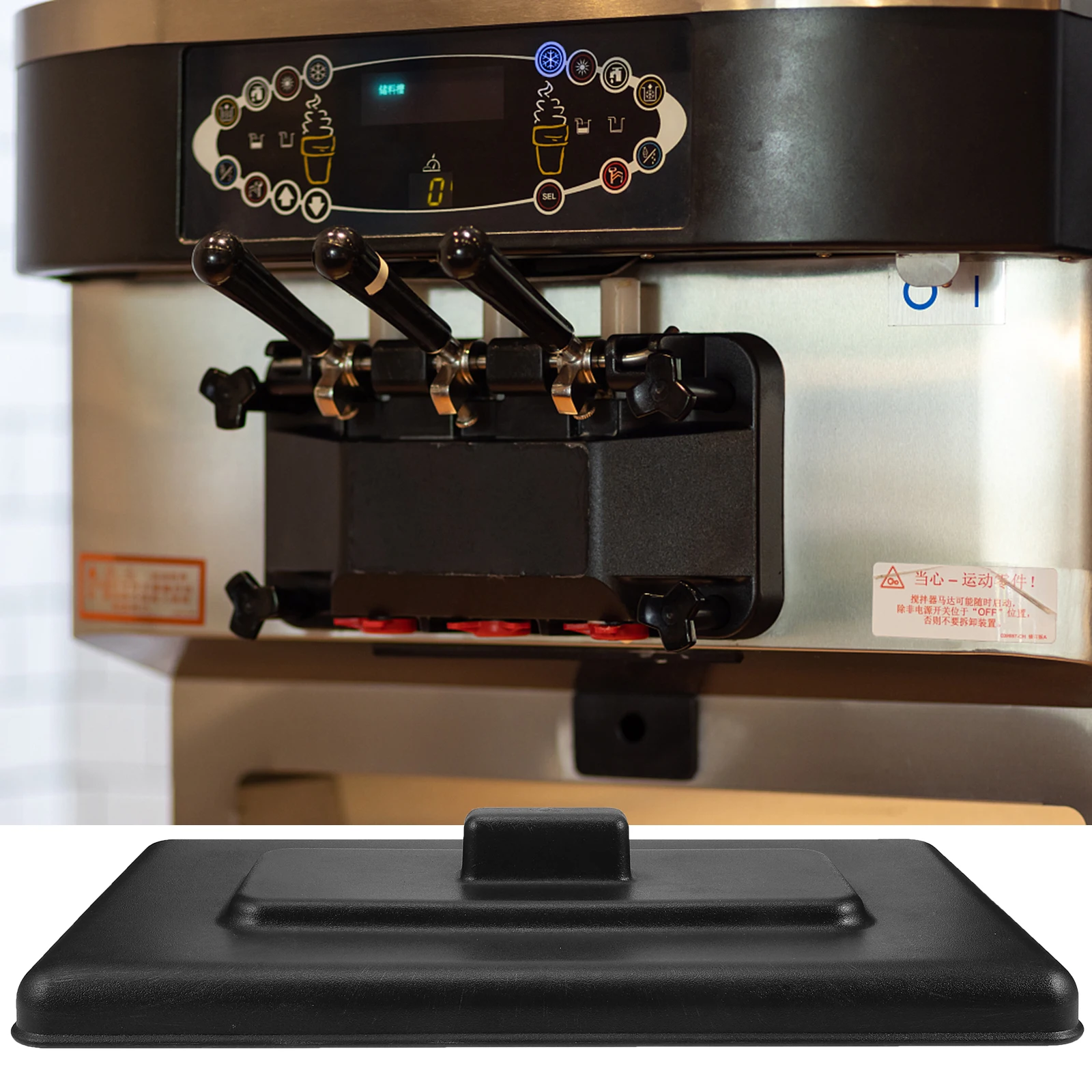 

Ice Cream Machine Cover Portable Protective Lid Kitchen Appliance Cover Upper Lid for Ice Cream Maker Accessories