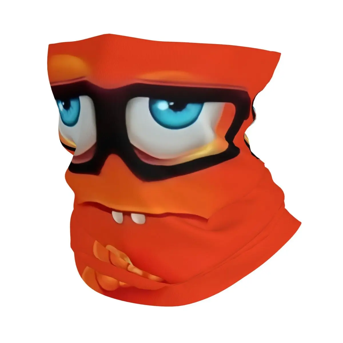 

Custom Funny Expressions Bandana Winter Neck Warmer Women Windproof Wrap Face Scarf for Hiking Lovely Gaiter Headband