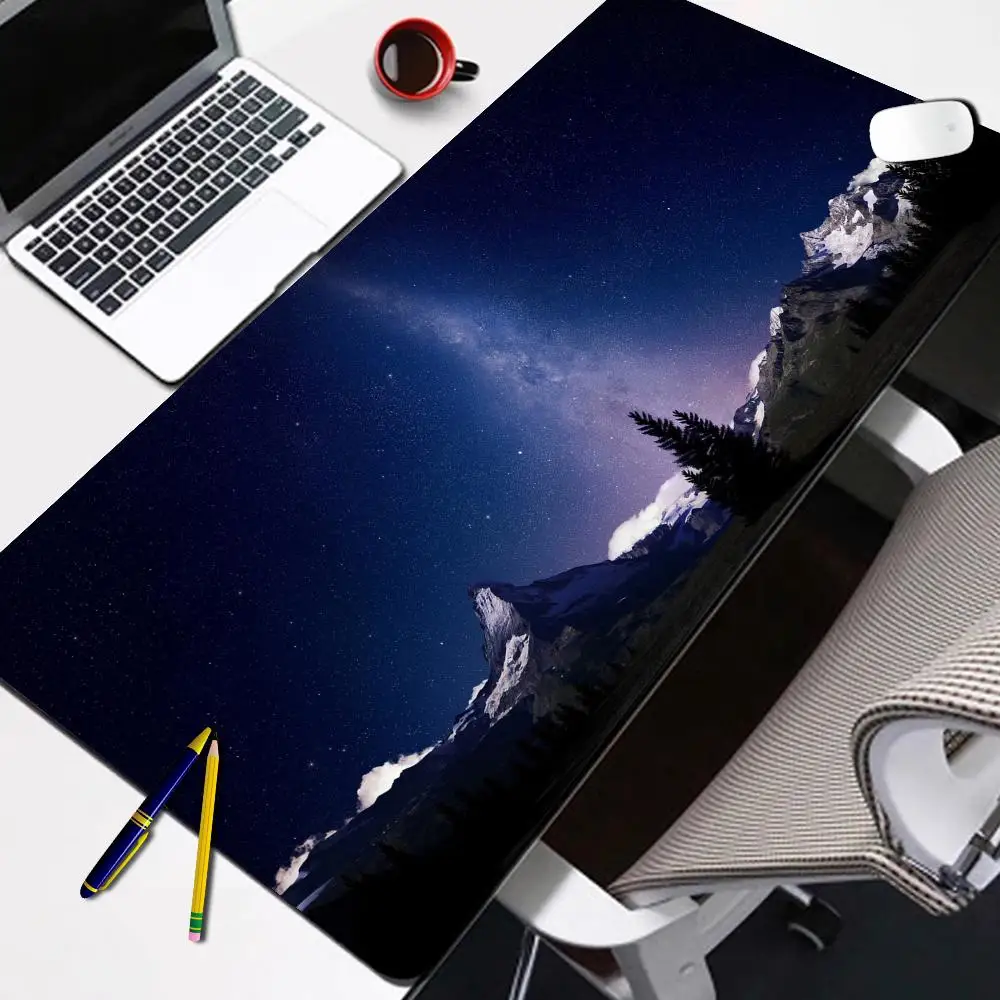 

Space Gaming Mouse Pad Large Home Custom Mousepad Gamer Office Natural Rubber XXL Mouse Mat Desk Keyboard Pad XXXl Mouse Pads